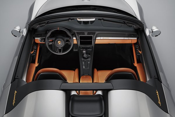 2018 Porsche 911 Speedster Concept Interior