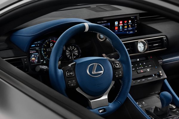 2019 Lexus RCF Instrumentation