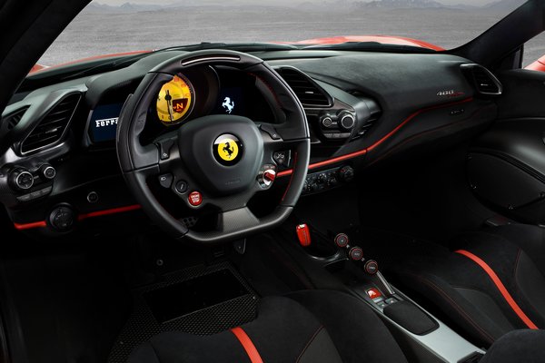2019 Ferrari 488 Pista Interior
