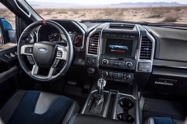 2019 Ford F-150 Raptor Crew Cab Interior