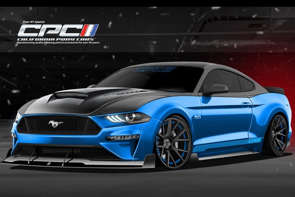 2019 Ford Mustang GT Fastback by California Pony Cars