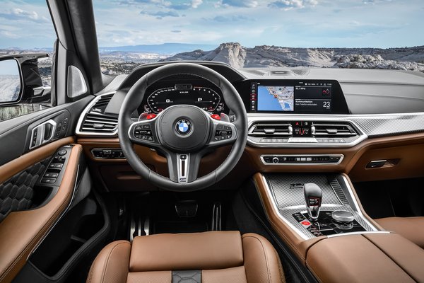 2020 BMW X5 M Competition Instrumentation