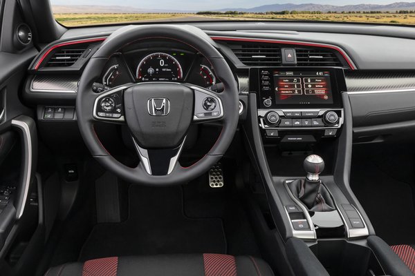 2020 Honda Civic Si sedan Instrumentation