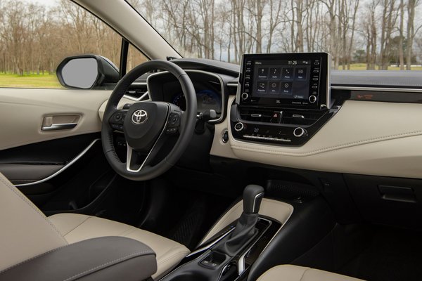 2020 Toyota Corolla XLE sedan Interior
