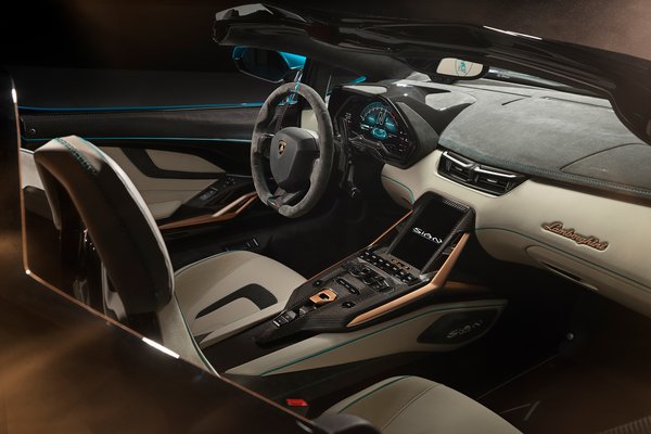 2021 Lamborghini Sian roadster Interior
