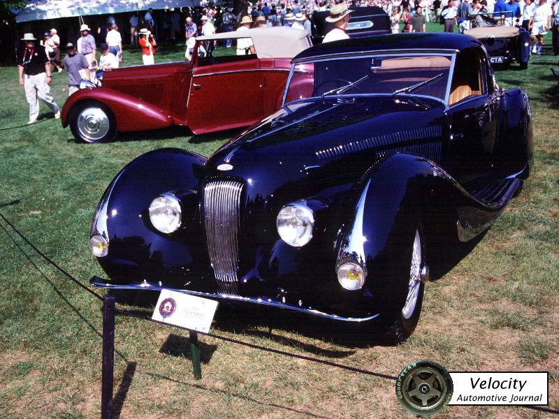 1938 Delahaye Teardrop Coupe