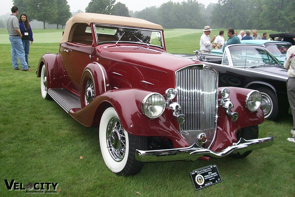 1934 Pierce-Arrow Convertible Coupe