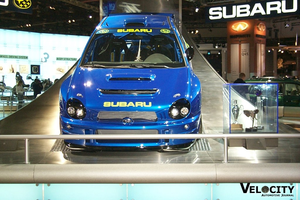 2002 Subaru Impreza WRX display