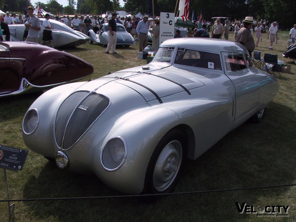 1937 Adler Rennlimousine Competition Coupe