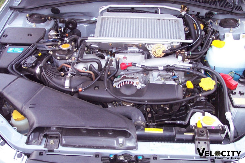 2002 Subaru Impreza WRX wagon engine