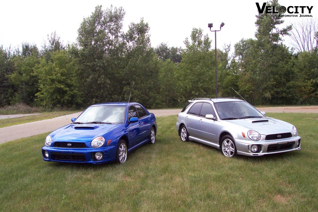 2002 Subaru Impreza WRX sedan and wagon