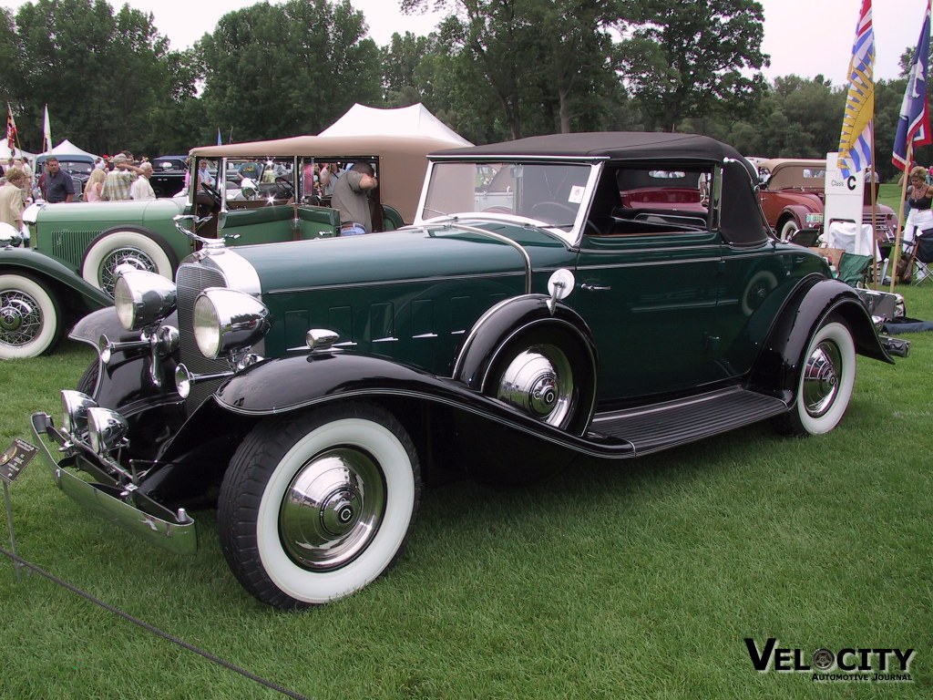 1932 Cadillac 355B V-8 Convertible Coupe