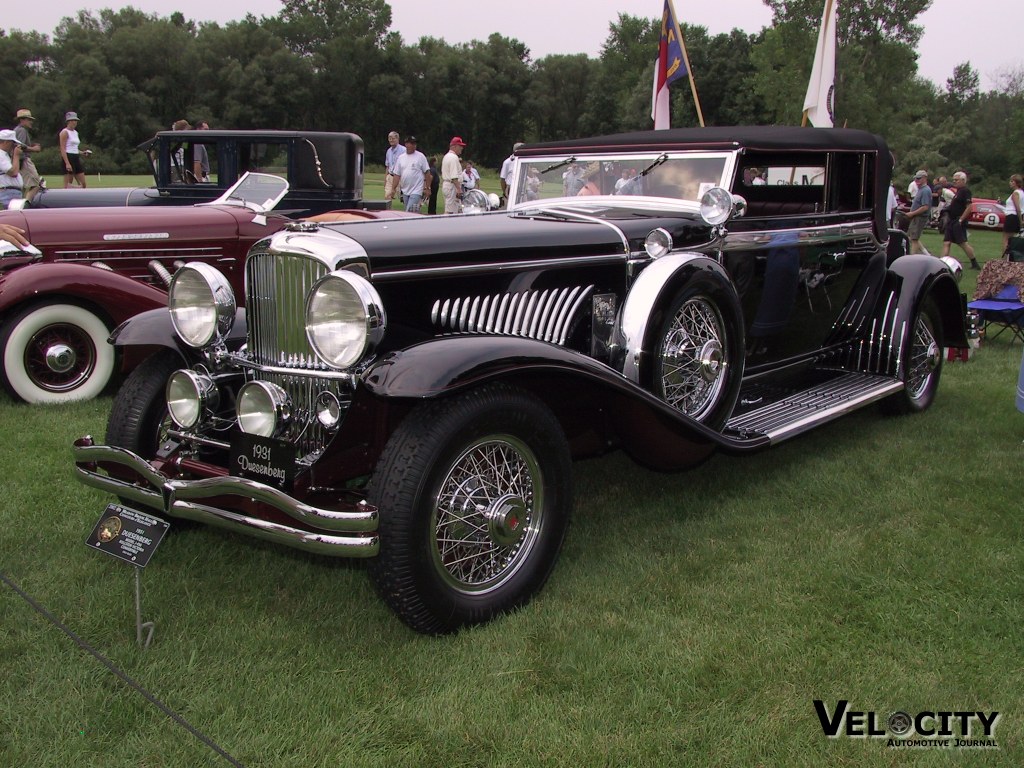 1931 Duesenberg Model J-456 Rollston Victoria Convertible