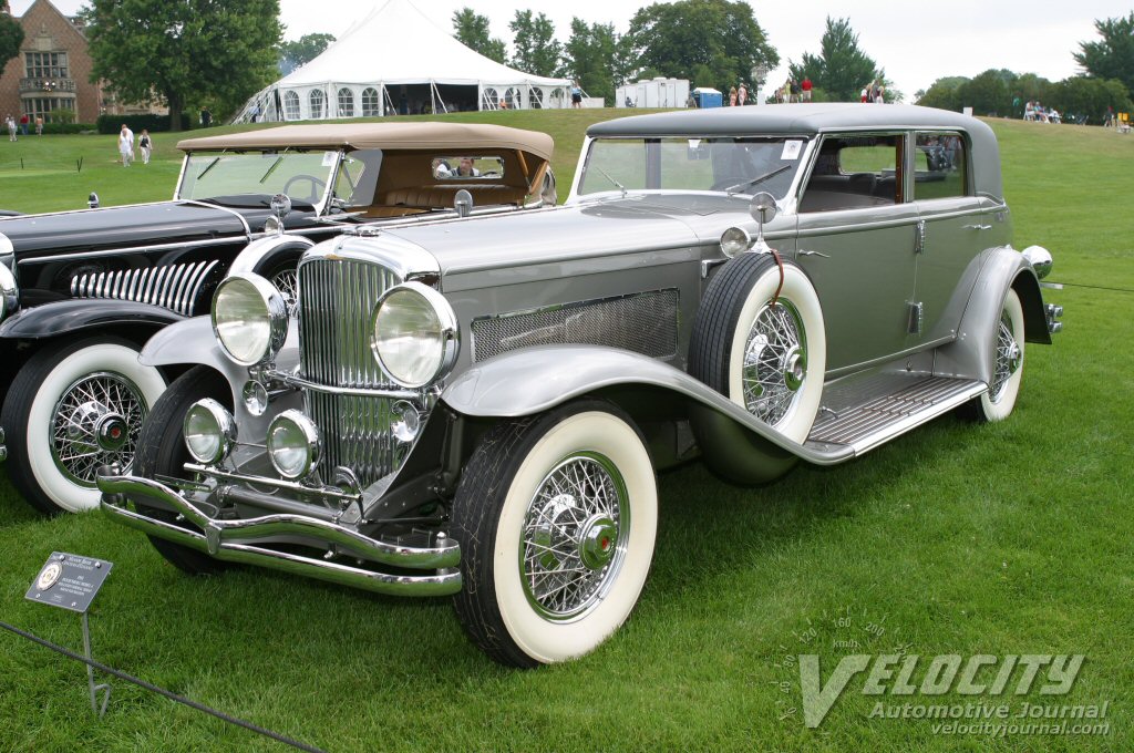 1931 Duesenberg Model J Rollston Formal Sedan