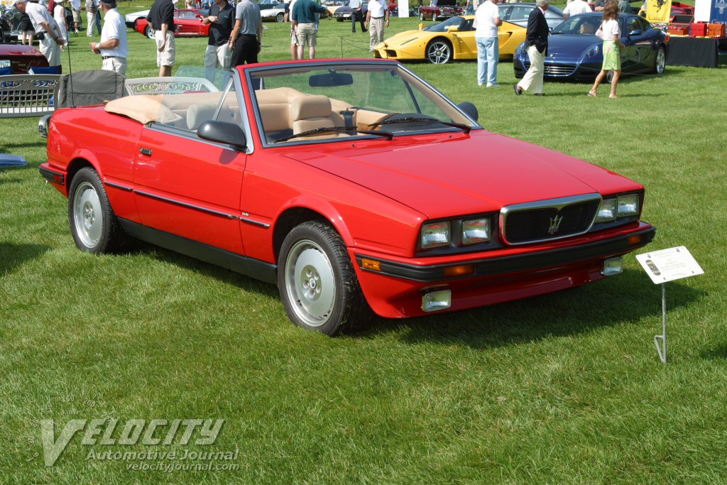 1989 Maserati Biturbo convertible