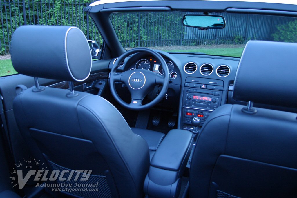2004 Audi S4 Cabriolet Interior