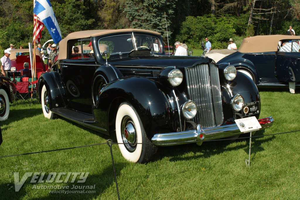 1938 Packard 12 Convertible coupe