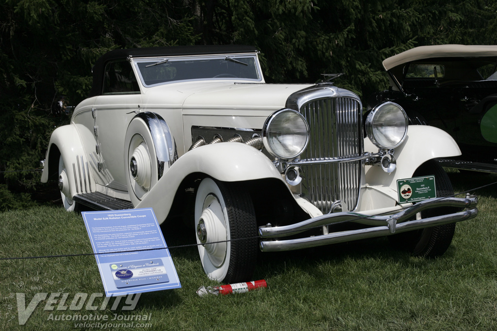 1935 Duesenberg Model SJN Convertible Coupe Rollston