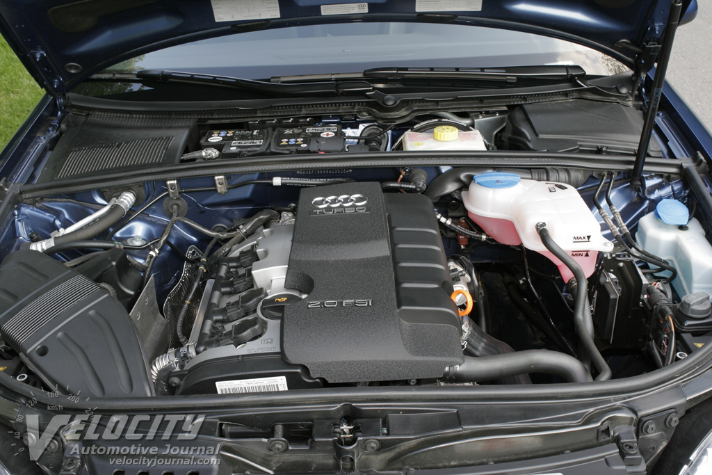 2006 Audi A4 2.0T S-Line Sedan Engine