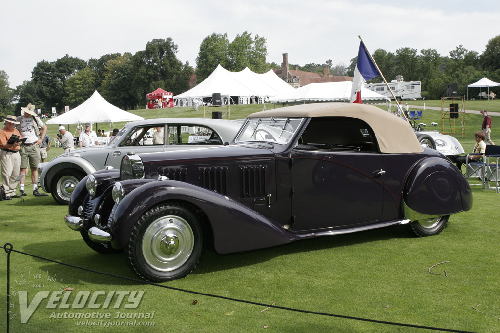 1937 Bugatti Type 57 Stelvio Drophead Coupe