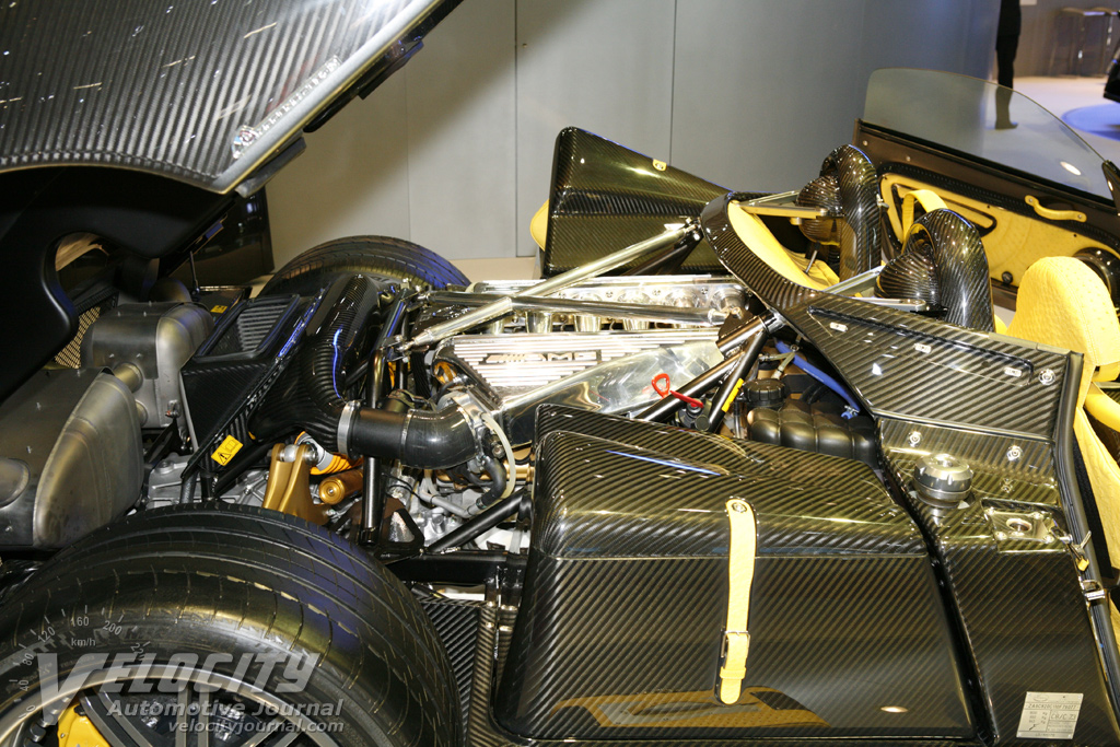 2007 Pagani Zonda F Engine