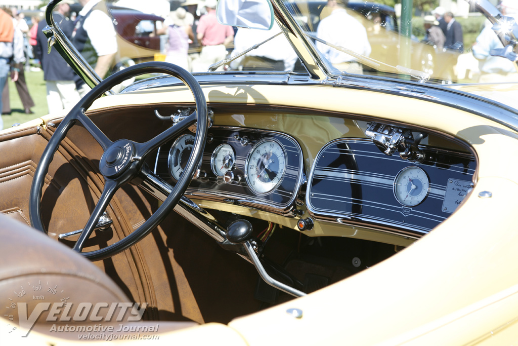 1935 Auburn 851 Speedster Interior