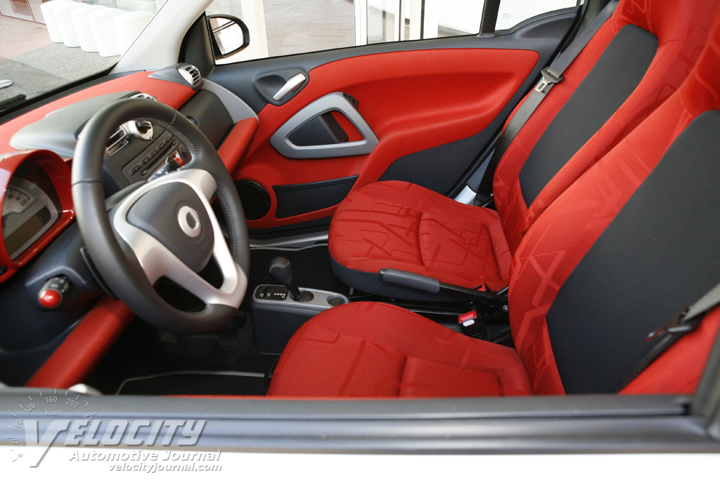 2008 Smart Fortwo Cabrio Interior