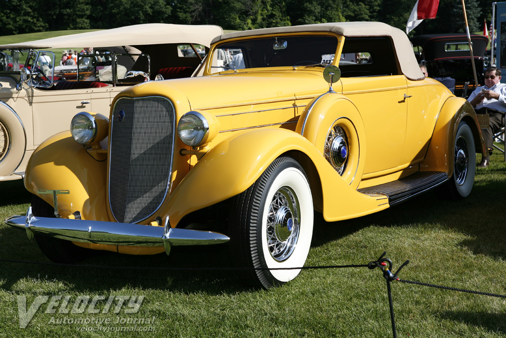 1935 Lincoln Model K Convertible Coupe by LeBaron