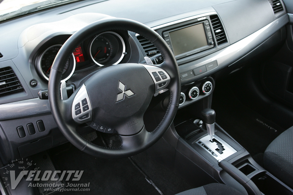 2008 Mitsubishi Lancer GTS Instrumentation