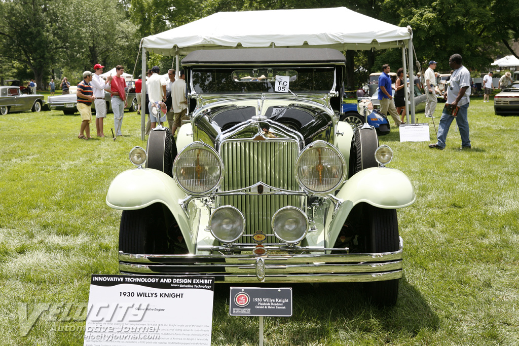 1930 Willys Knight Plaidside Roadster