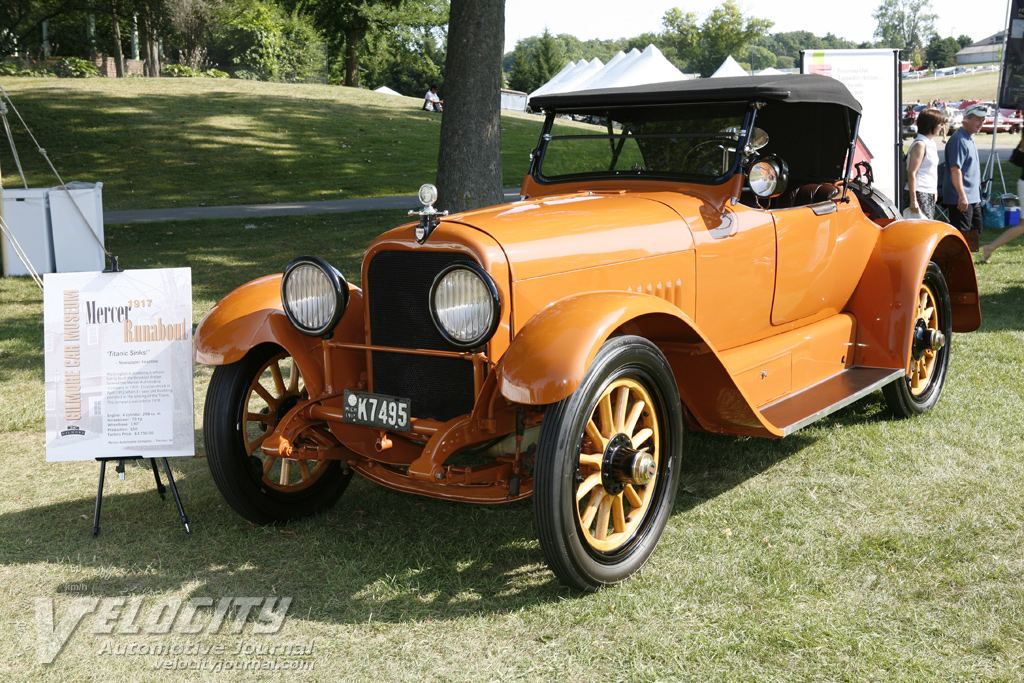 1917 Mercer 22-73 runabout