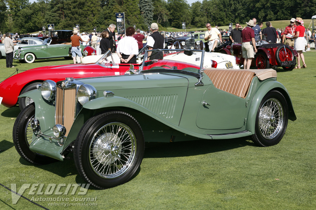 1948 MG TC roadster