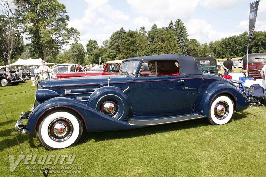 1937 Packard V12 Convertible Coupe