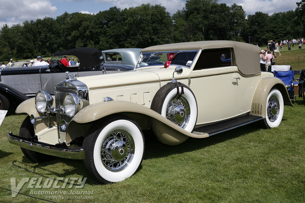 1933 Stutz DV32 convertible Victoria by Rollston