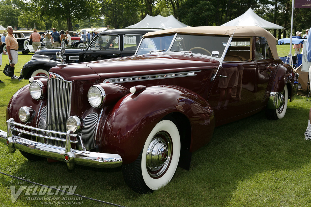 1940 Packard Model 1807 Convertible Sedan by Darrin