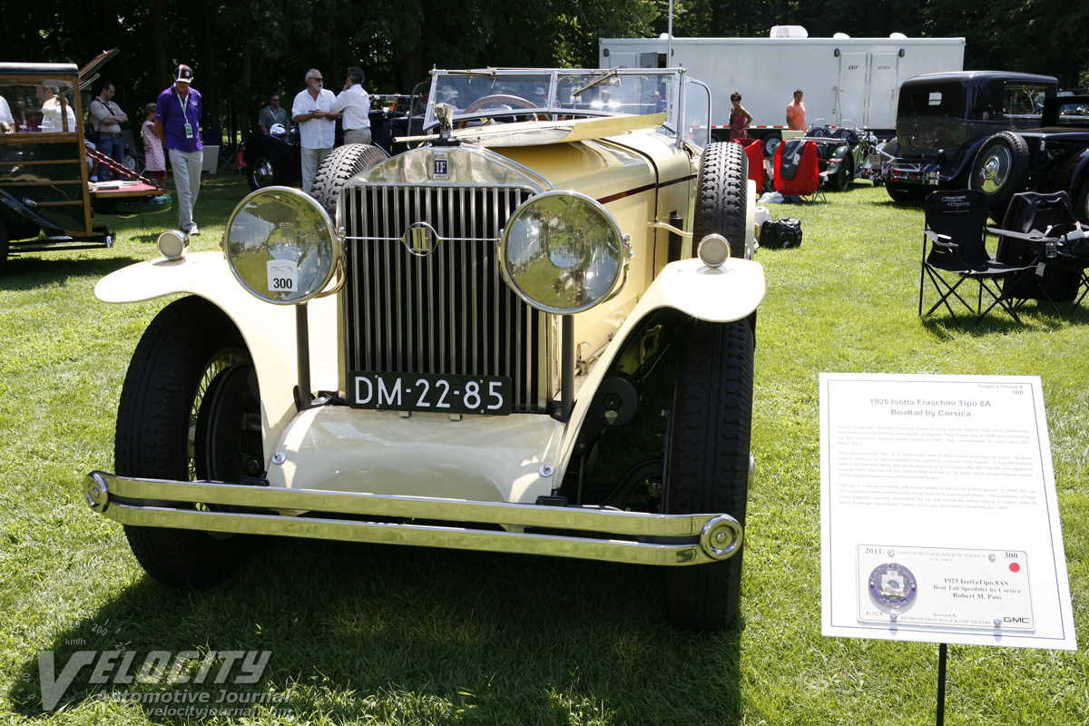 1925 Isotta Fraschini Tipo 8A Boattail by Corsica