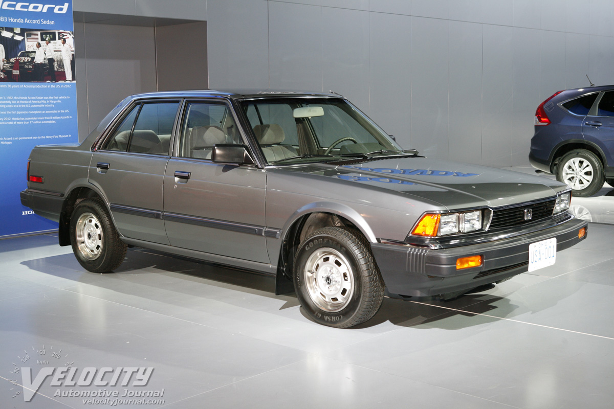 1983 Honda Accord sedan (First Accord produced in US)