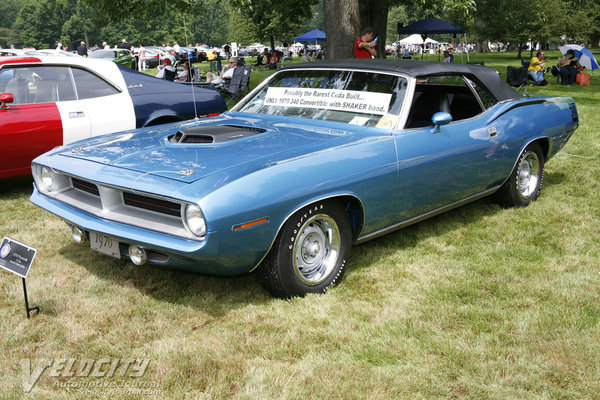 1970 Plymouth Barracuda 'Cuda convertible