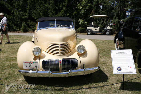 1939 Hupmobile Skylark Corsair convertible