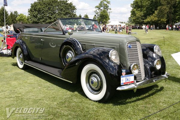 1937 Lincoln Model K Touring by Willoughby