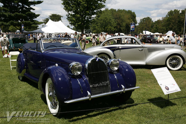 1938 Talbot-Lago T 23 Convertible by Figoni & Falaschi