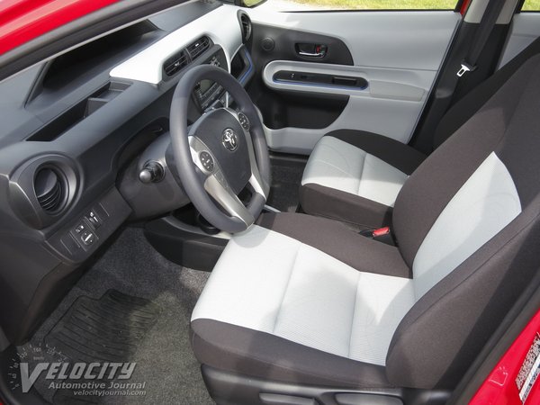 2012 Toyota Prius c Interior