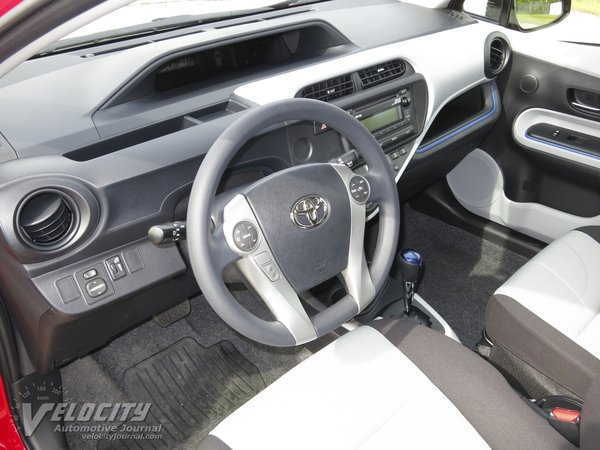 2012 Toyota Prius c Interior