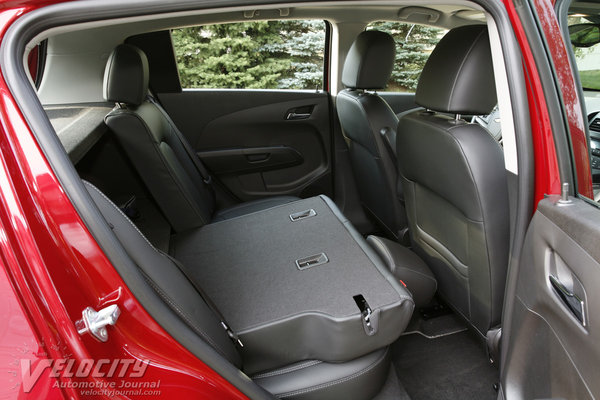 2012 Chevrolet Sonic LTZ 5d Interior