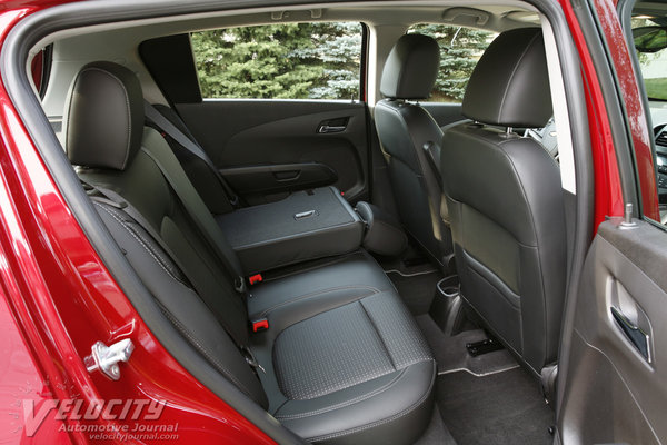 2012 Chevrolet Sonic LTZ 5d Interior