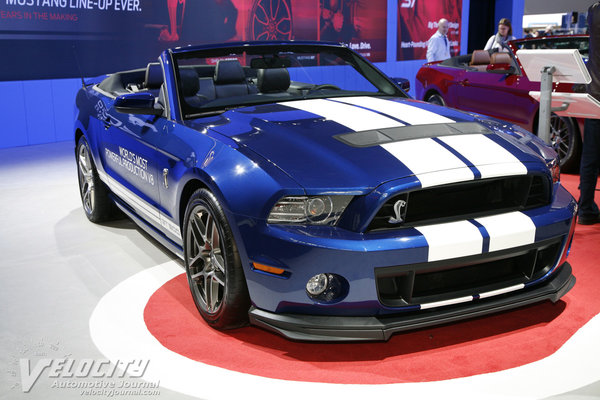 2013 Ford Mustang GT 500 convertible