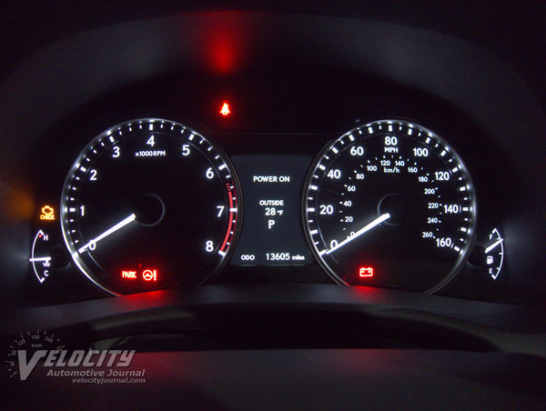 2013 Lexus GS 350 F-Sport Instrumentation