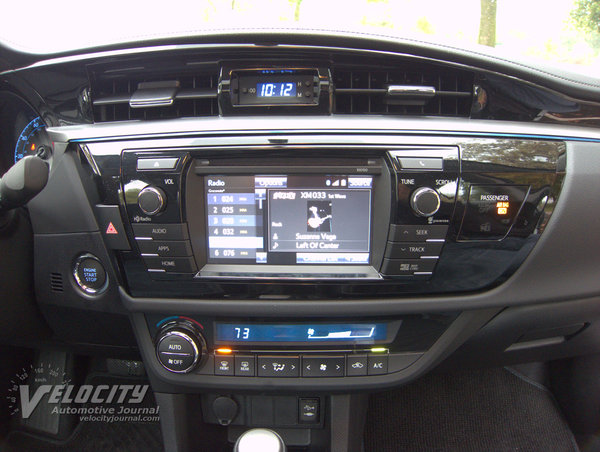 2014 Toyota Corolla Instrumentation