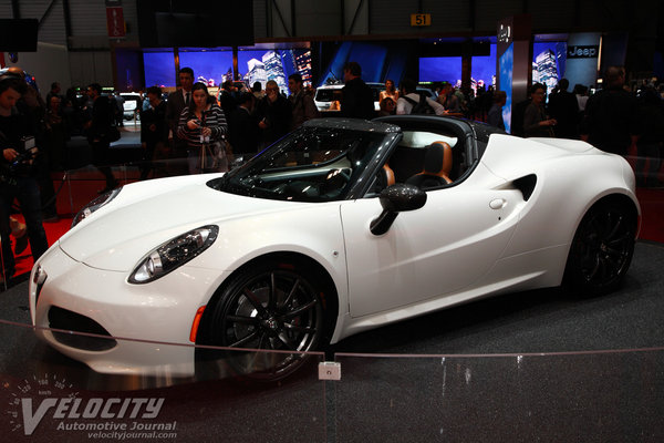 2015 Alfa Romeo 4c spyder