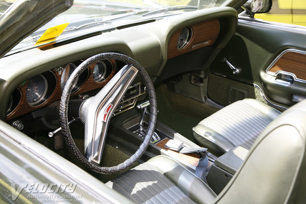 1970 Ford Mustang convertible Interior